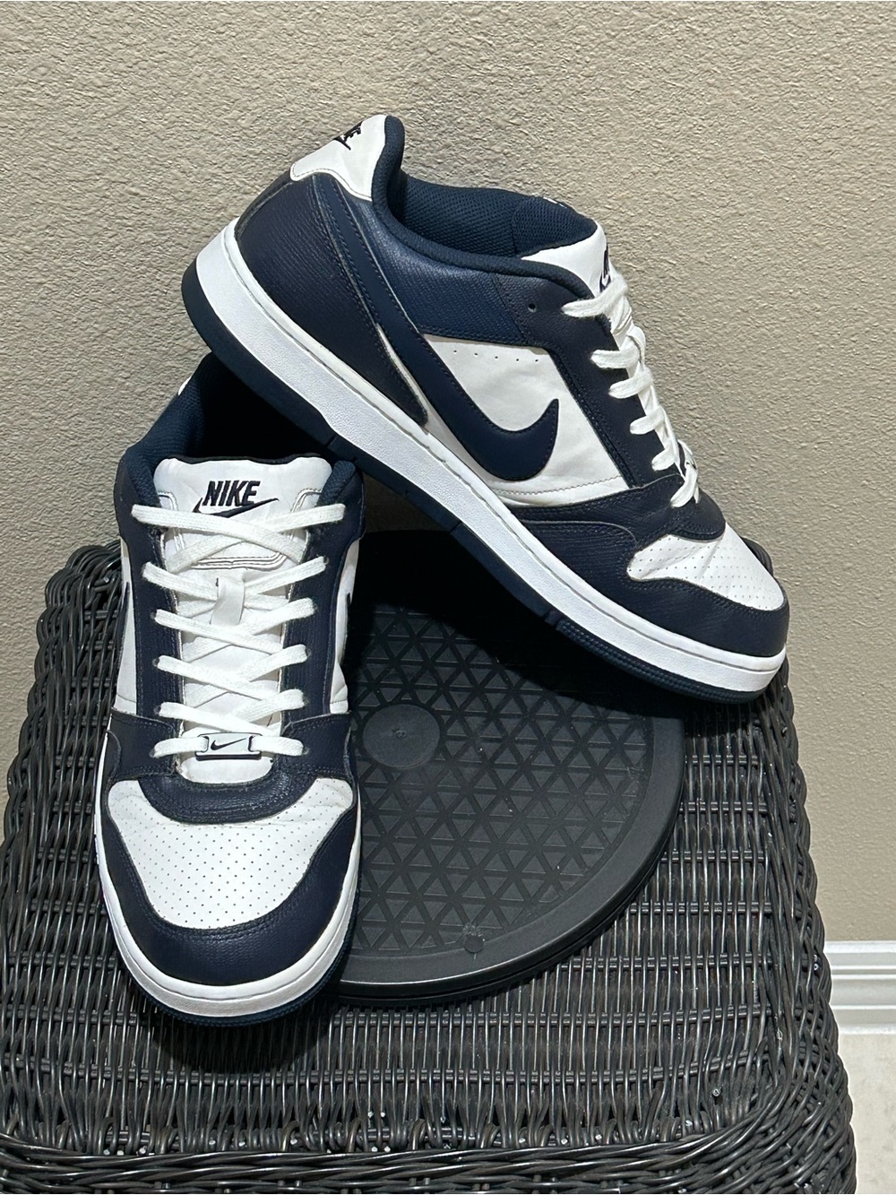 Nike Air Prestige 3 White Midnight Navy 386114-414